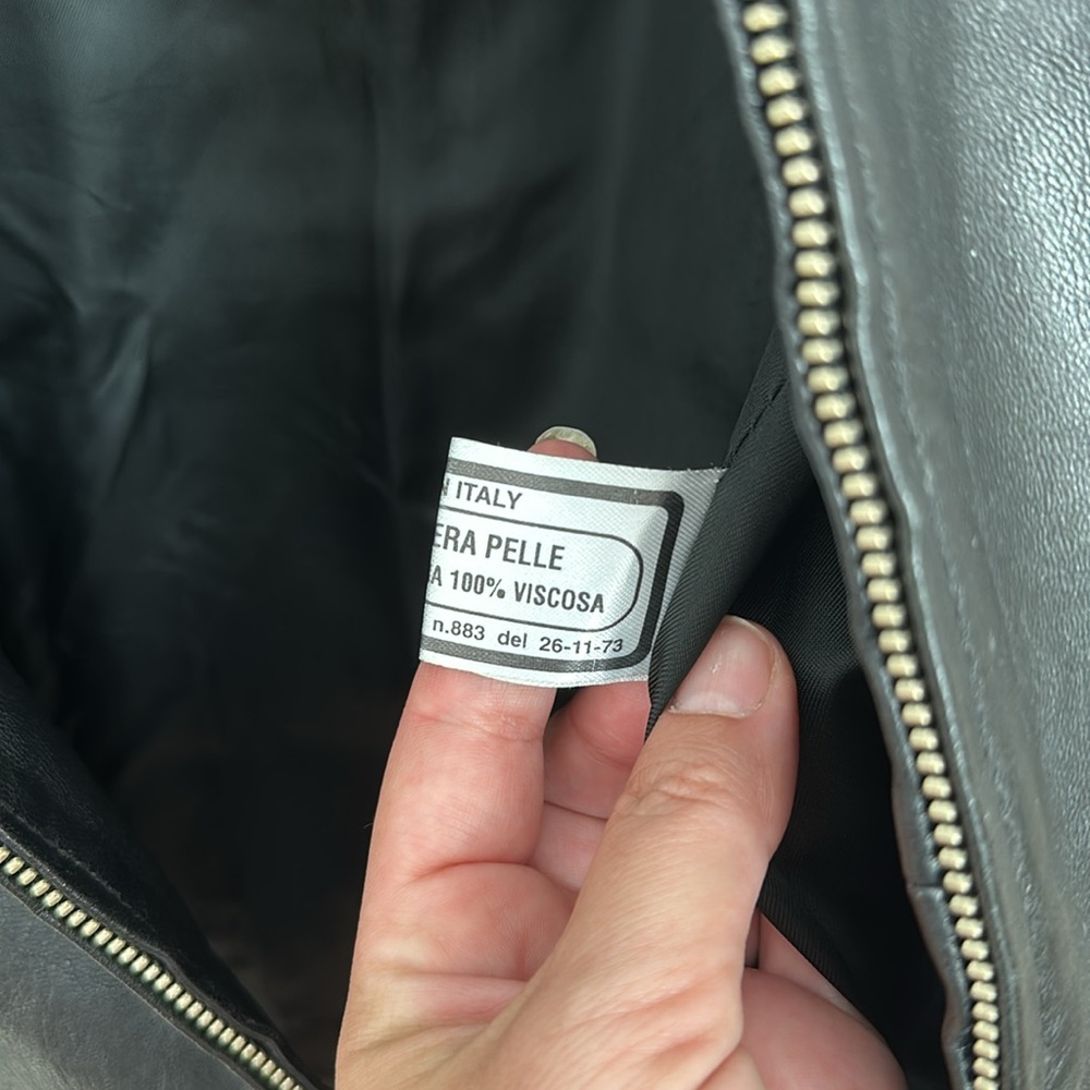 Italian Leather Jacket - Gem